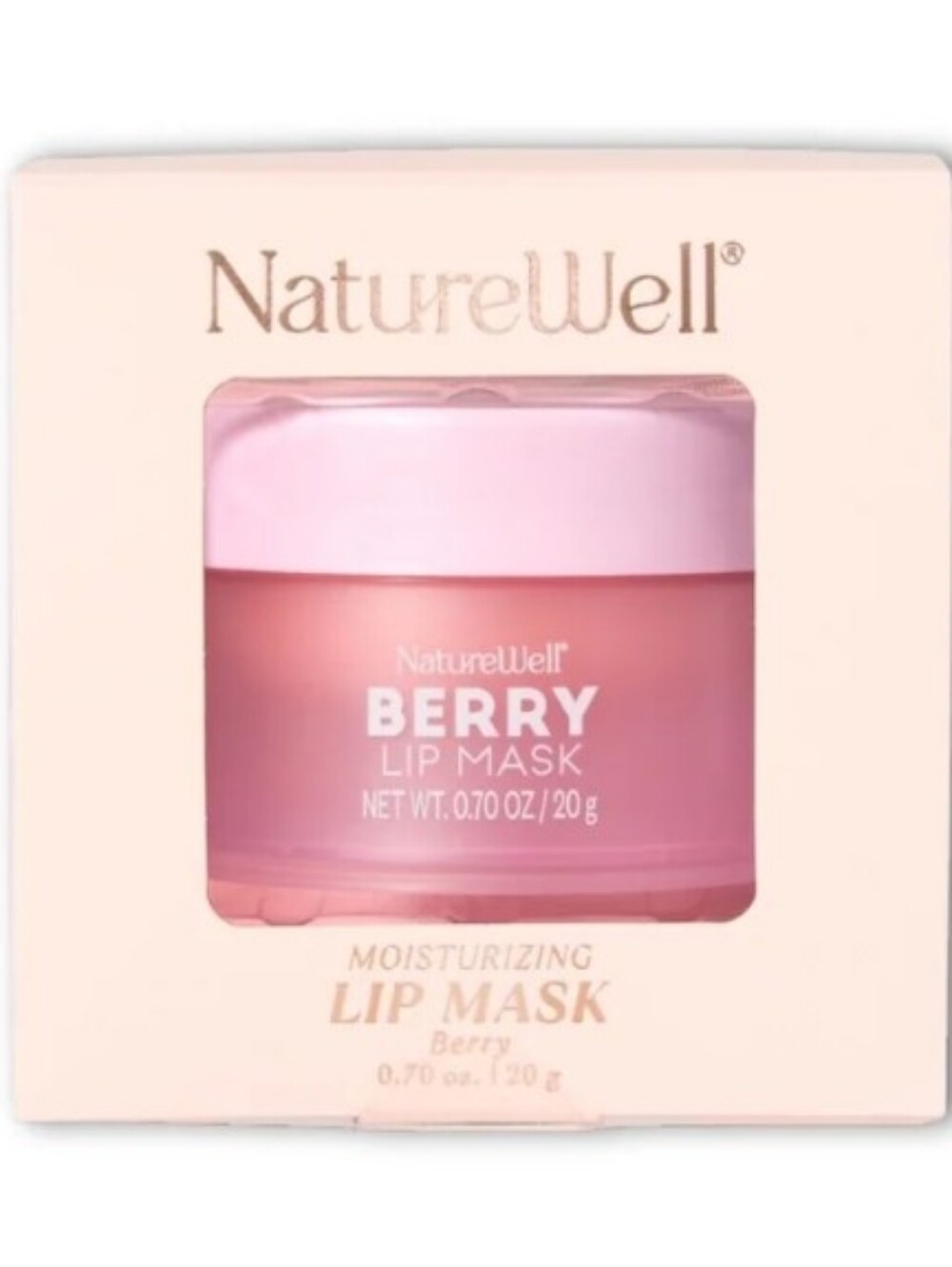 Berry Moisturizing Lip Mask — Pink